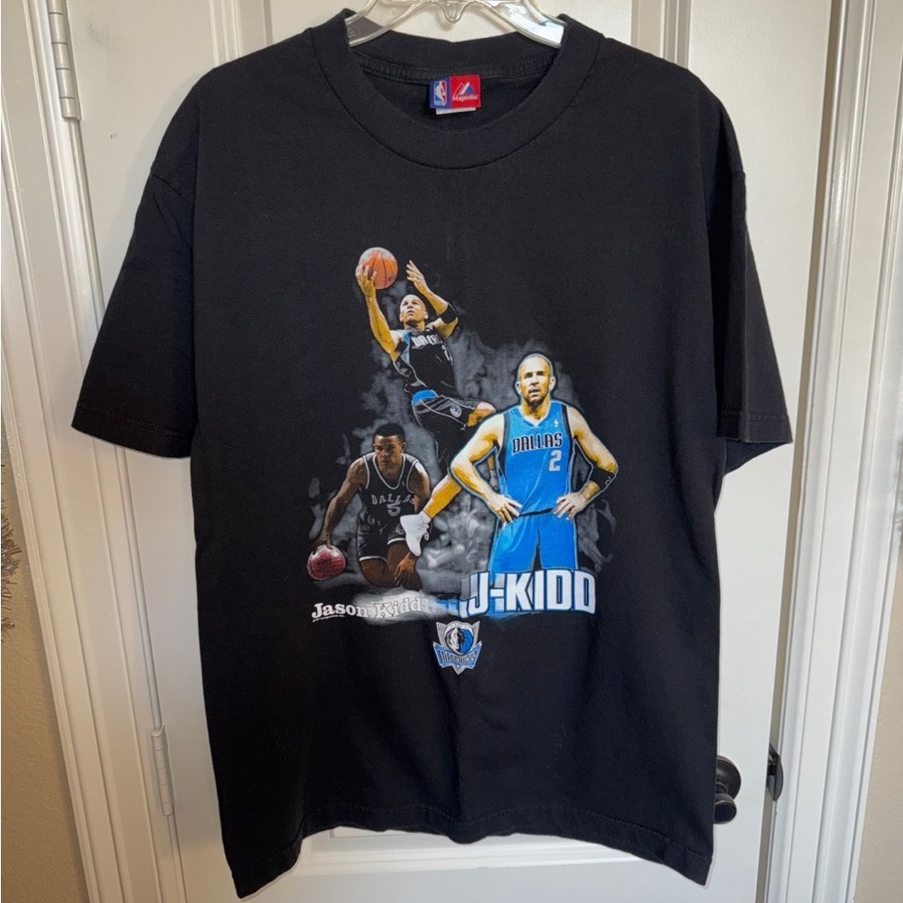 NWOT Vintage Jason Kidd Mavericks shirt size Large